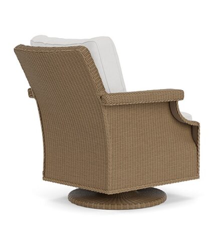 15080 lloyd flanders hamptons swivel rocker fawn reflection snow back