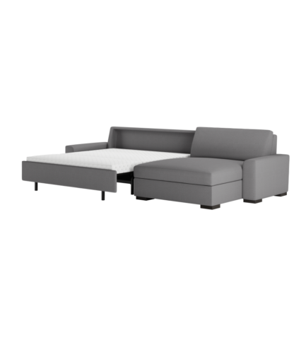 American Leather Olson Comfort Sleeper Sectional-open