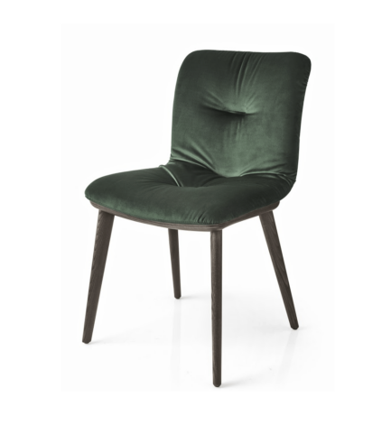 Calligaris Annie Soft Chair-wood legs