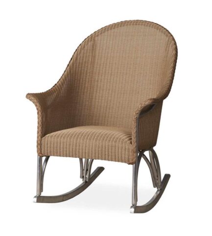 Lloyd Flanders All Season High Back Porch Rocker_padded