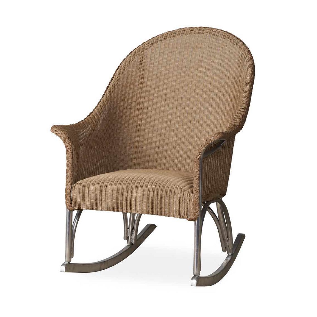 Lloyd Flanders All Season High Back Porch Rocker_padded Lloyd Flanders All Season High Back Porch Rocker_padded