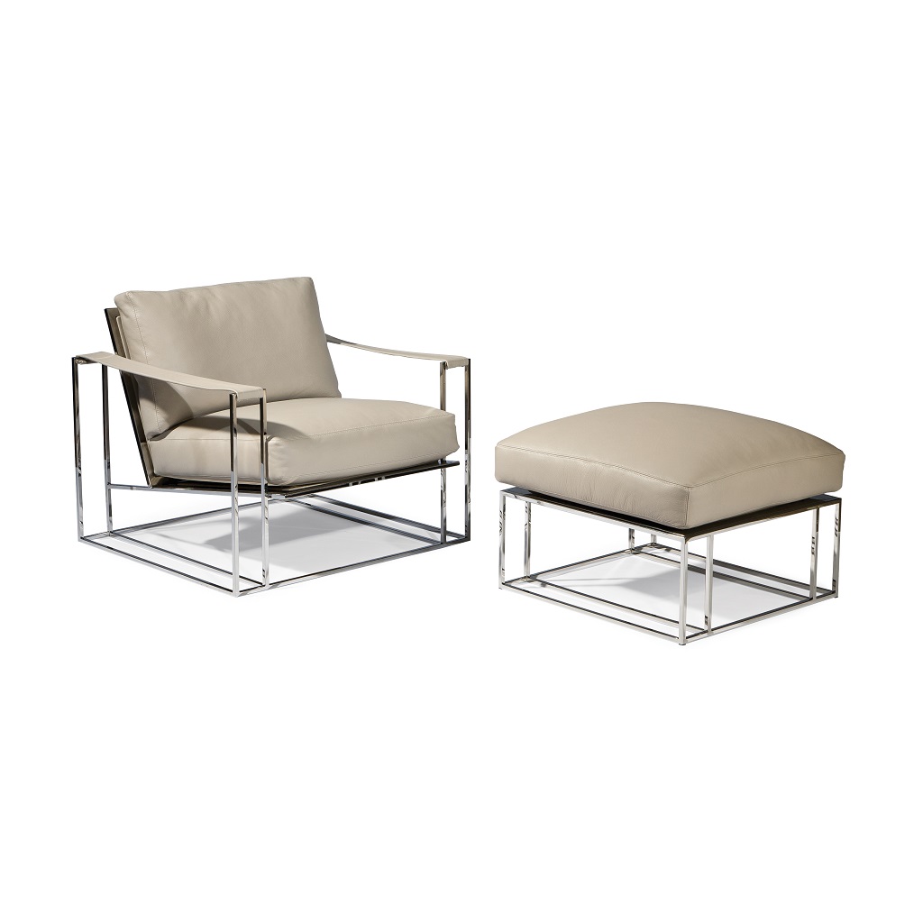 1250-103 Chair -000 Ottoman