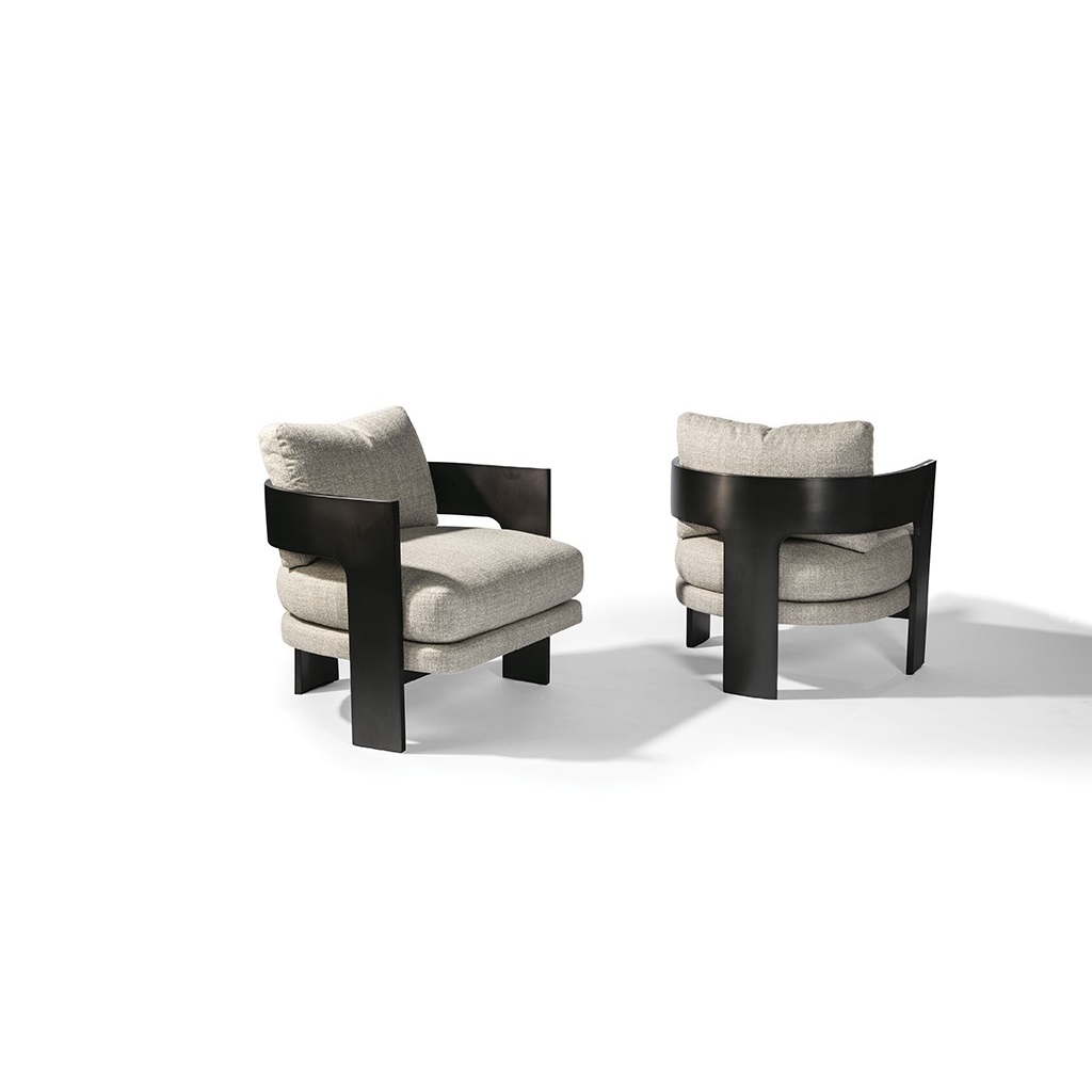 Thayer Coggin On 3_1429-103-DB Lounge Chair Thayer Coggin On 3 1429-103-DB Lounge Chair