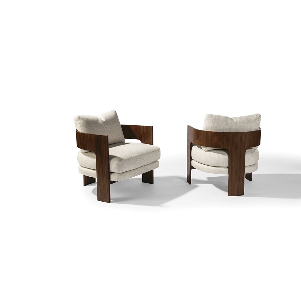 Thayer Coggin On 3_1429-103-W Lounge Chair Thayer Coggin On 3 1429-103-W Lounge Chair