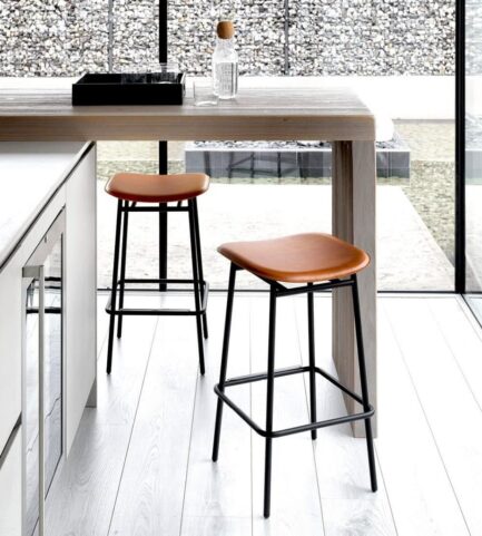 calligaris fifties backless stool