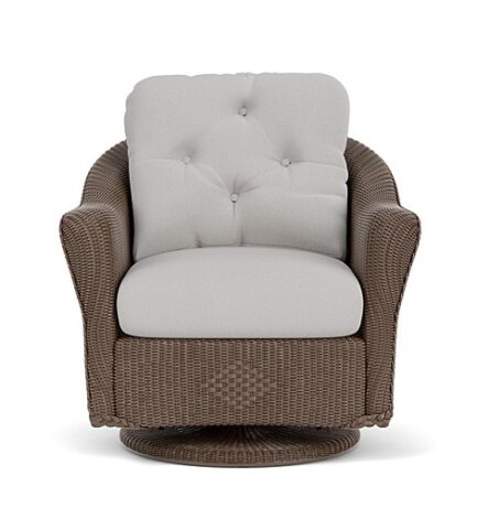 9091 lloyd flanders reflections swivel glider bark tundra dove