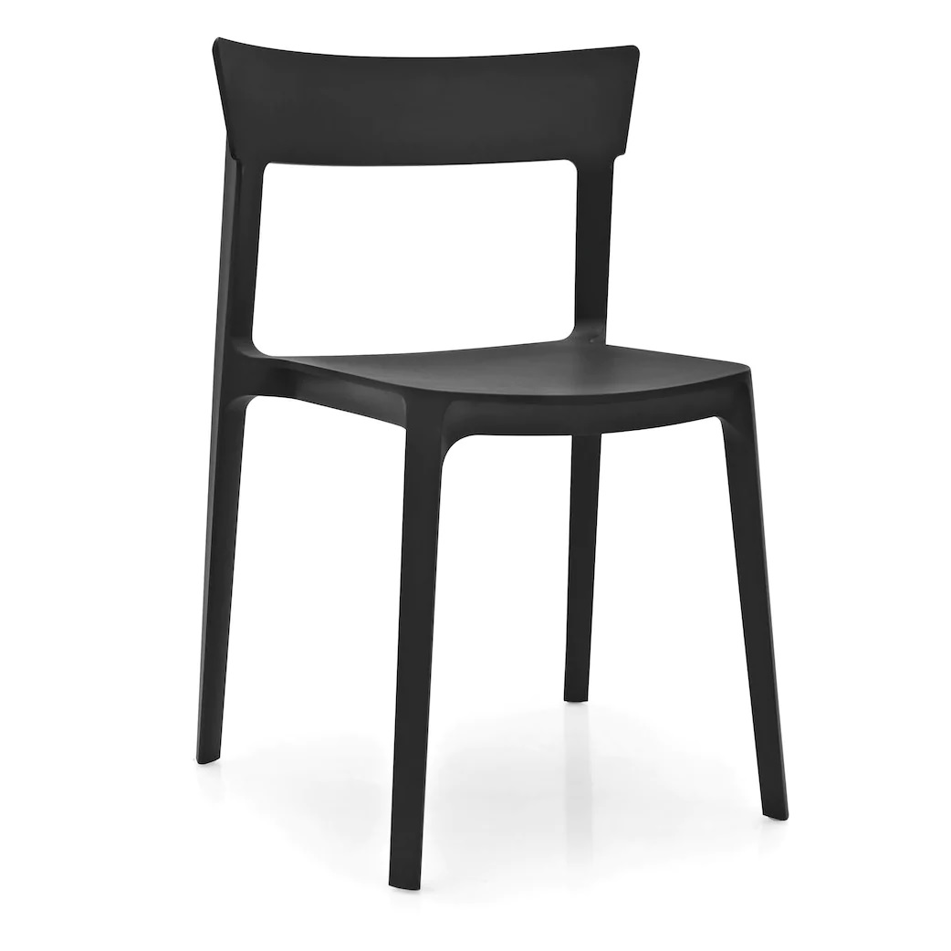 ginger-jar-calligaris-skin-stackable-chair-matt-black ginger-jar-calligaris-skin-stackable-chair-matt-black