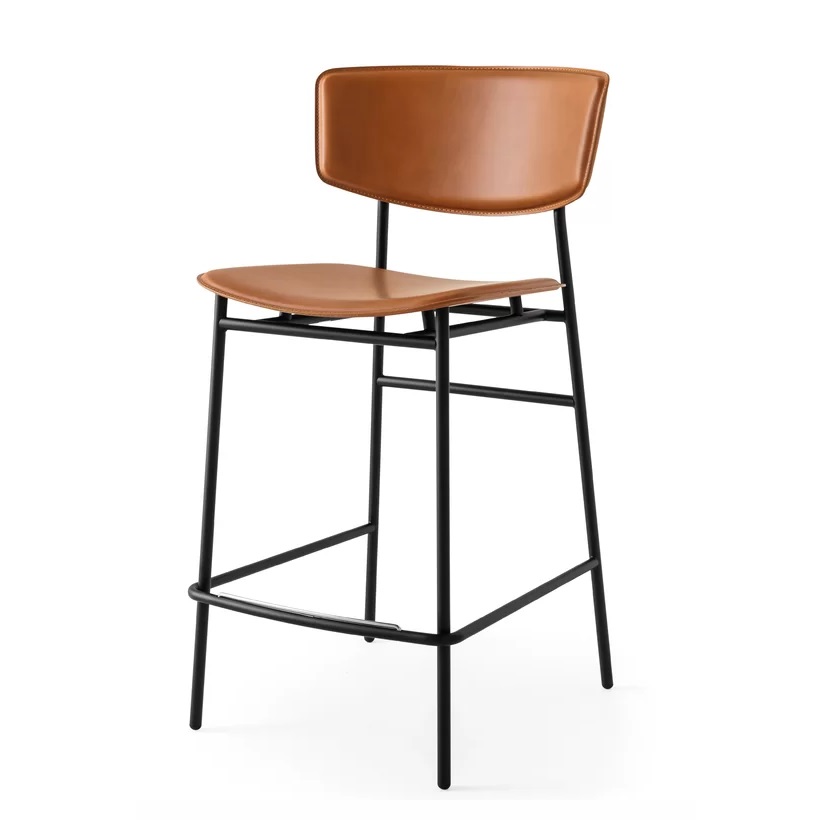 ginger-jar-fifties-counter-stool-leather-melange-cognac-matt-black