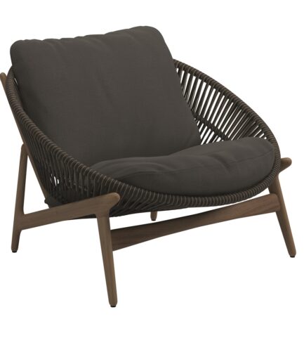 Bora Lounge Chair - Umber (Blend Coal)