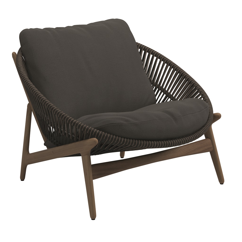 Bora Lounge Chair - Umber (Blend Coal) Bora Lounge Chair - Umber (Blend Coal)