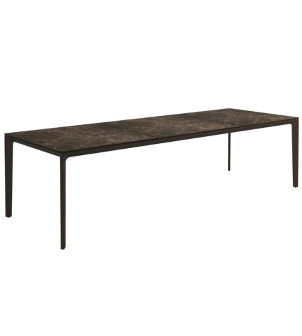 Carver 39.5 x 110 Dining Table Emperor Ceramic - Java