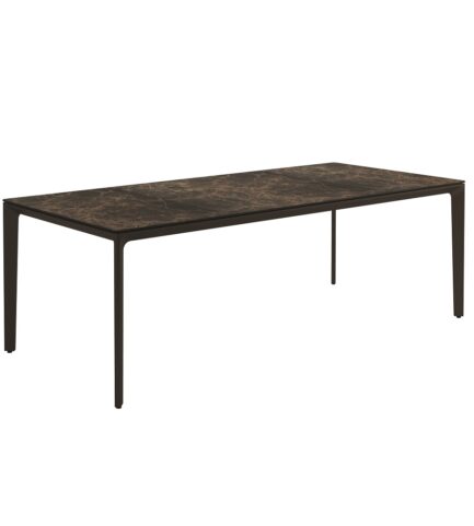 Carver 39.5 x 86.5 Dining Table Emperor Ceramic - Java