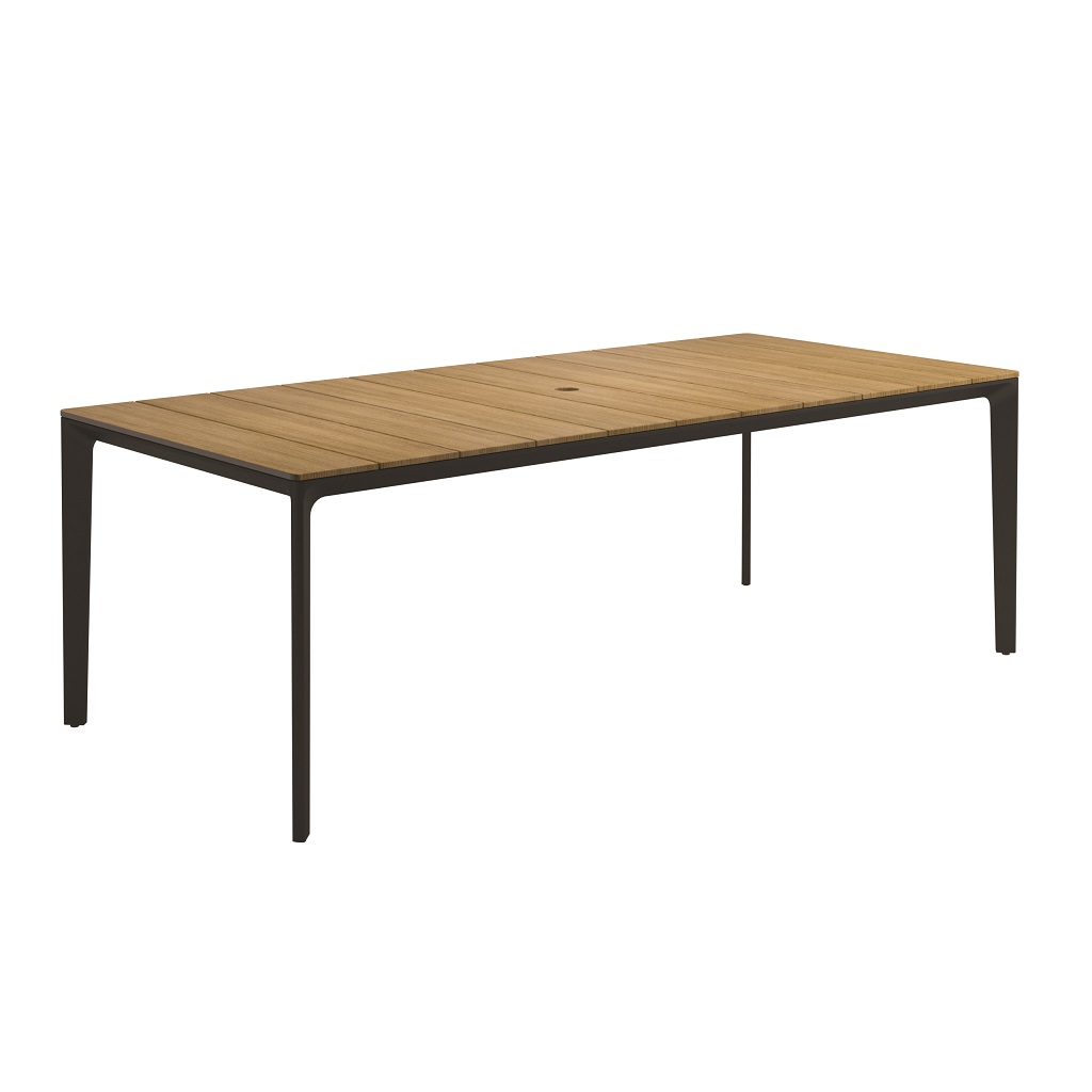 Carver 39.5 x 86.5 Dining Table Teak - Meteor Carver 39.5 x 86.5 Dining Table Teak - Meteor