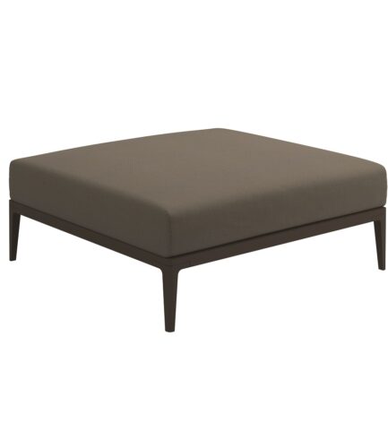 Grid Ottoman - Java (Blend Latte)