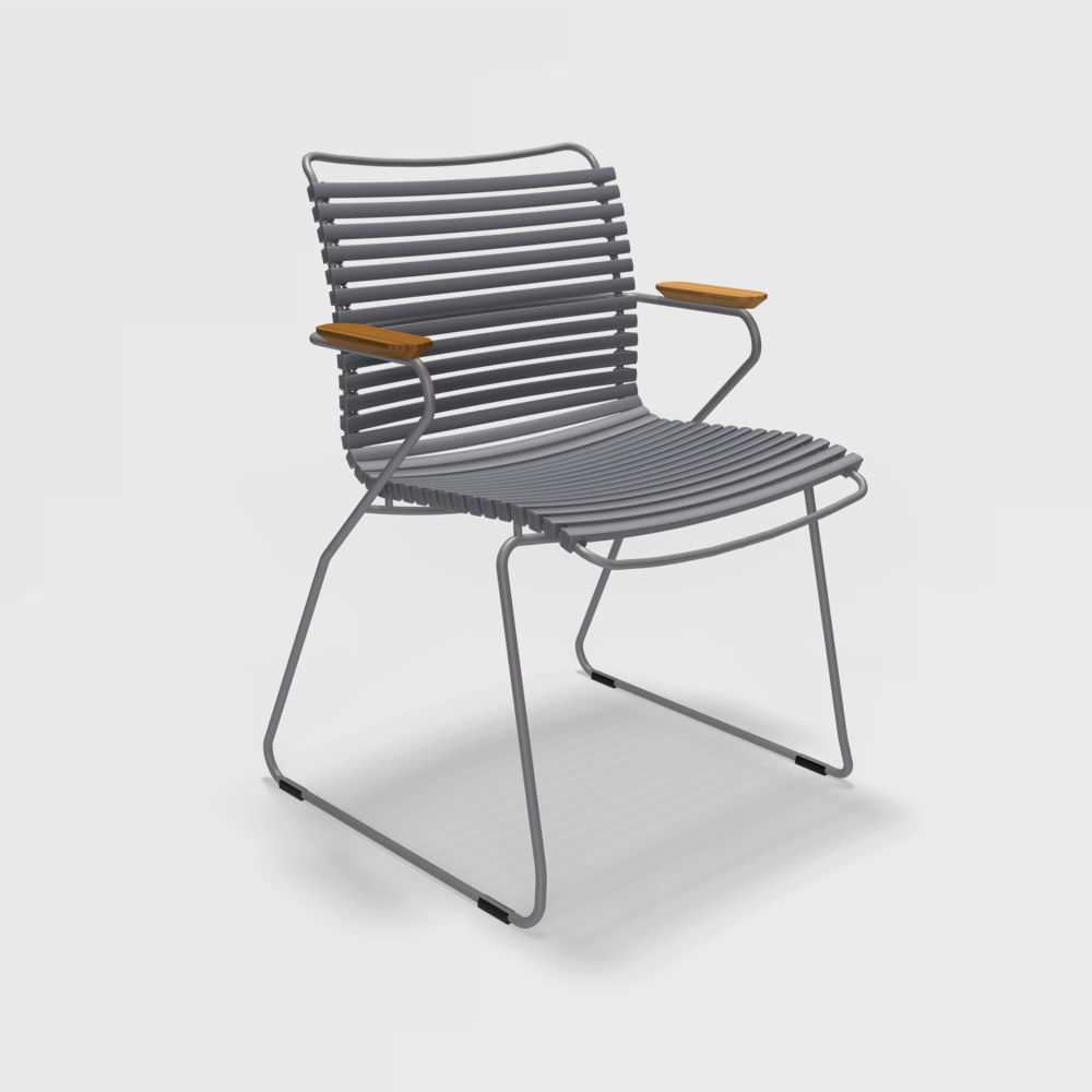10801-7018_CLICK_Dining_chair_Dark_grey_houe 10801 7018 CLICK Dining chair Dark grey houe