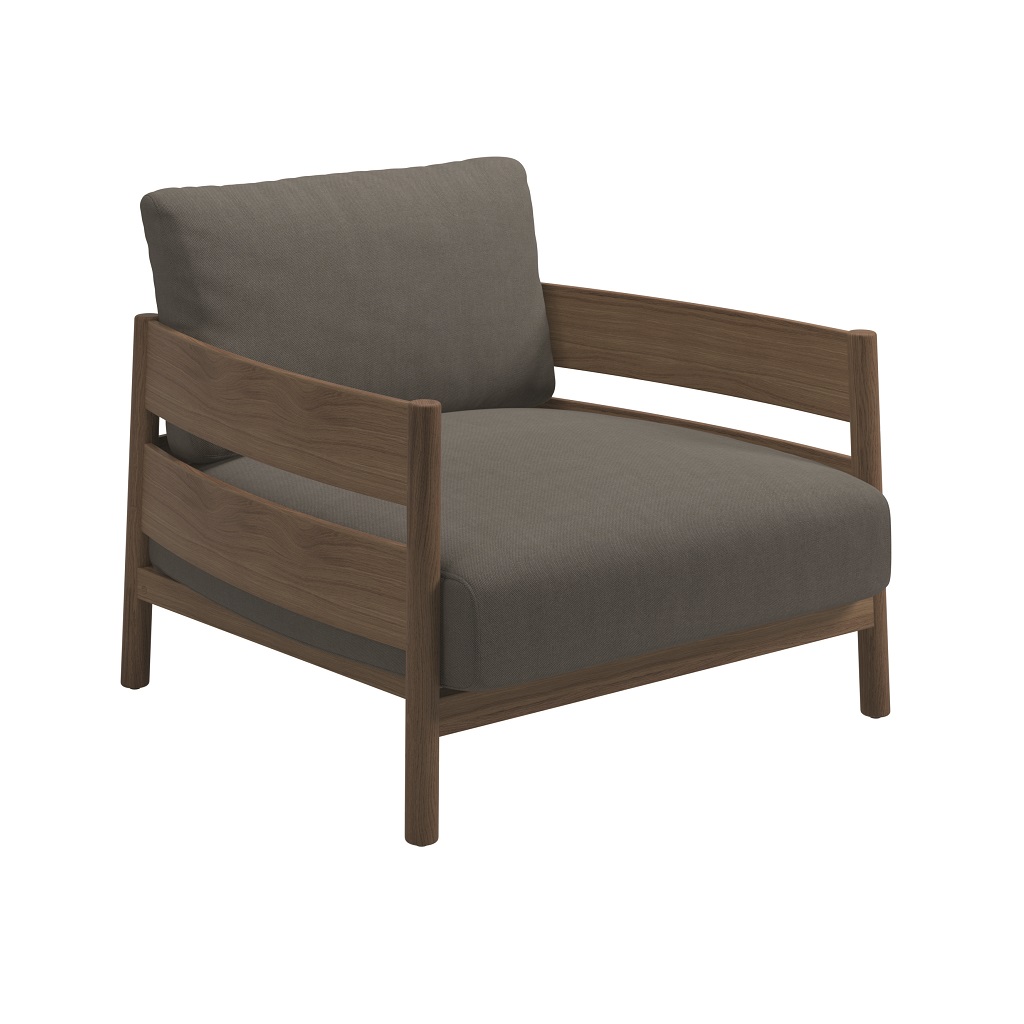 Haven Lounge Chair (Fife Rainy Grey) Haven Lounge Chair Fife Rainy Grey