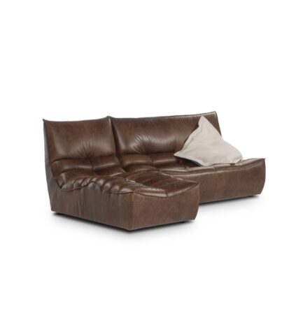 calia italia zip modular chaise longue side