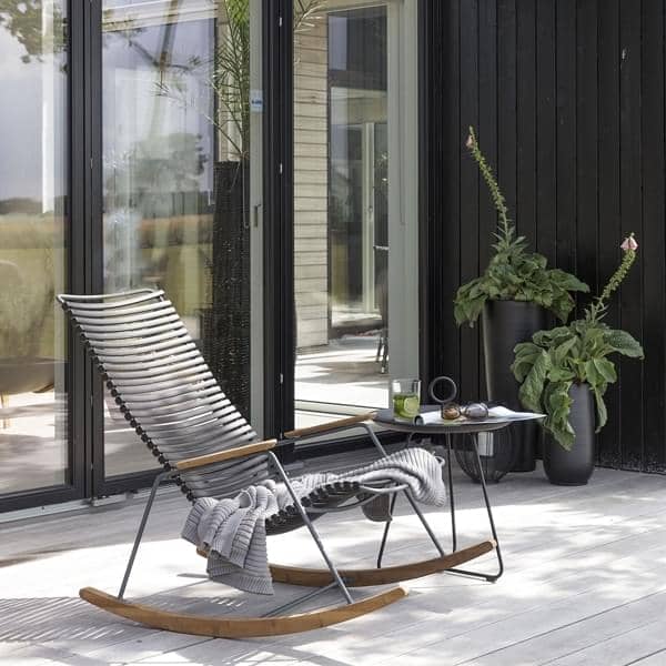 houe-rocking-chair-click-resin-steel-outdoor houe rocking chair click resin steel outdoor
