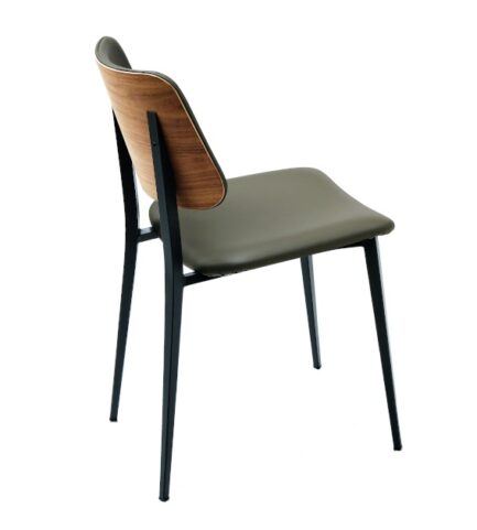 metal leg wood back dining joe midj packshot walnut