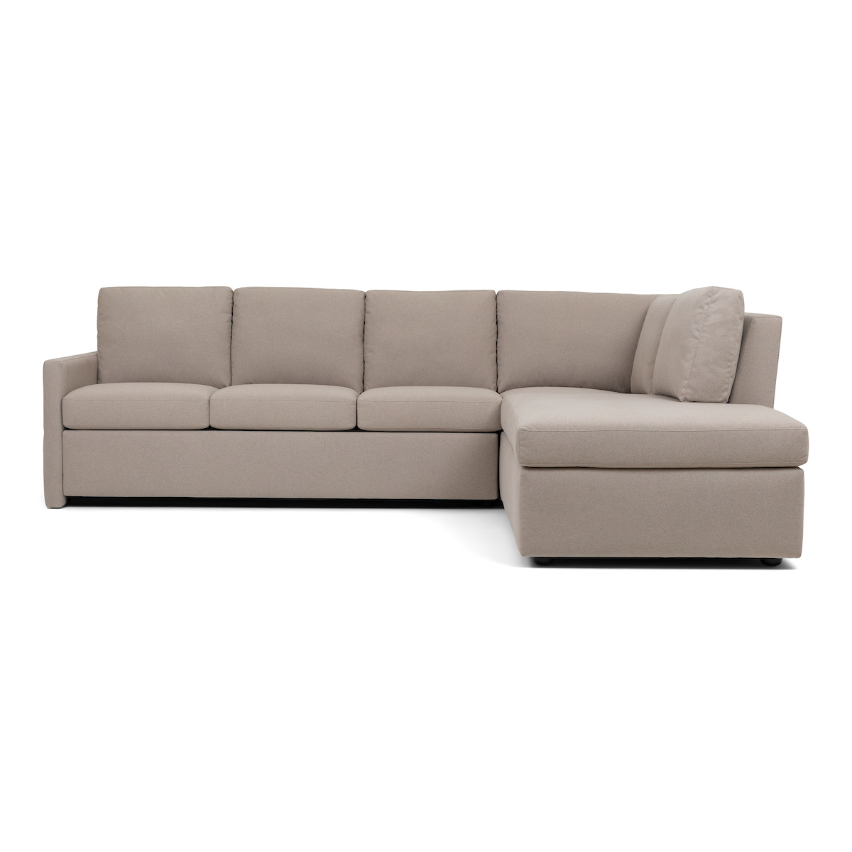 Bentley Comfort Sleeper in Wren Fawn Front Bentley WrenFawn Front