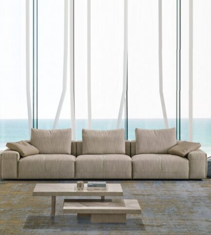 gamma puzzle sofa beige lifestyle