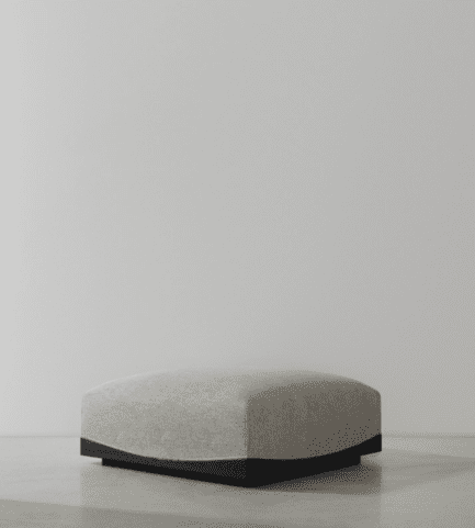 district eight joss ottoman tara quartz