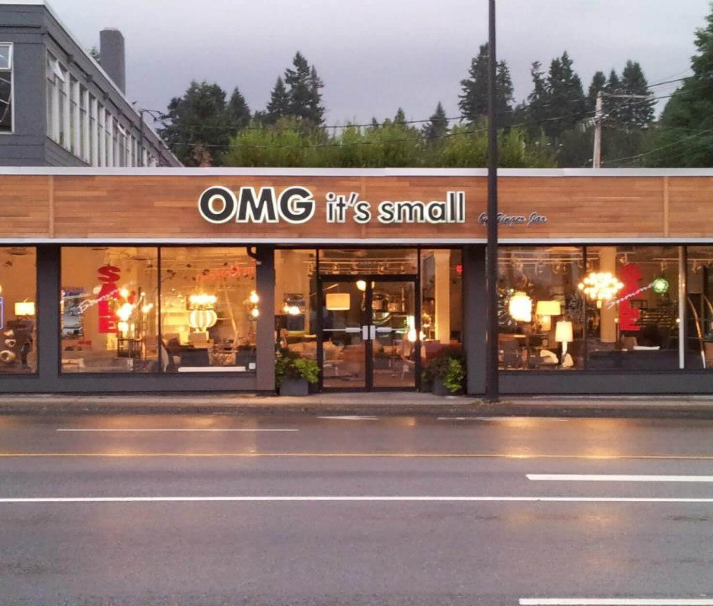 OMG store exterior street