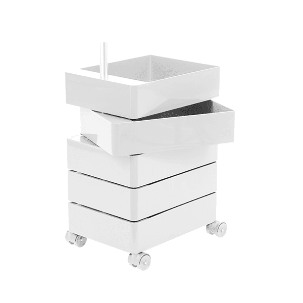 360 container bianco finitura