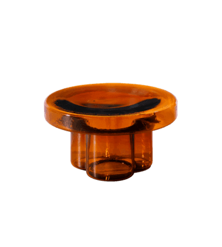 Soda low coffee table amber